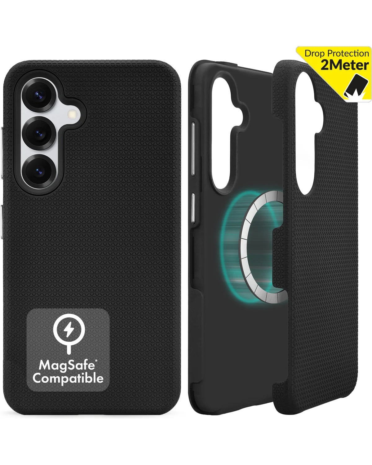 My Style MagSafe Tough Hoesje – Samsung Galaxy S24 5G / S25 5G – Zwart