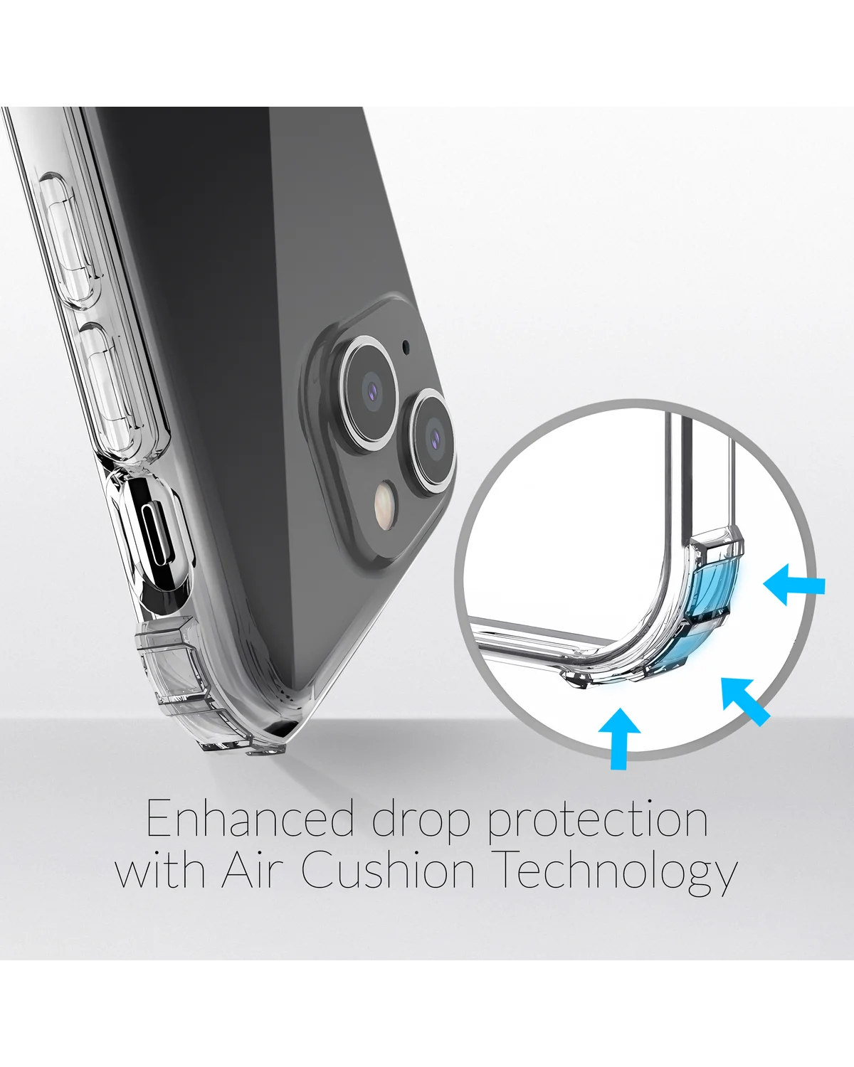 My Style Protective Flex Case Telefoonhoesje Apple iPhone 16 Pro Transparant