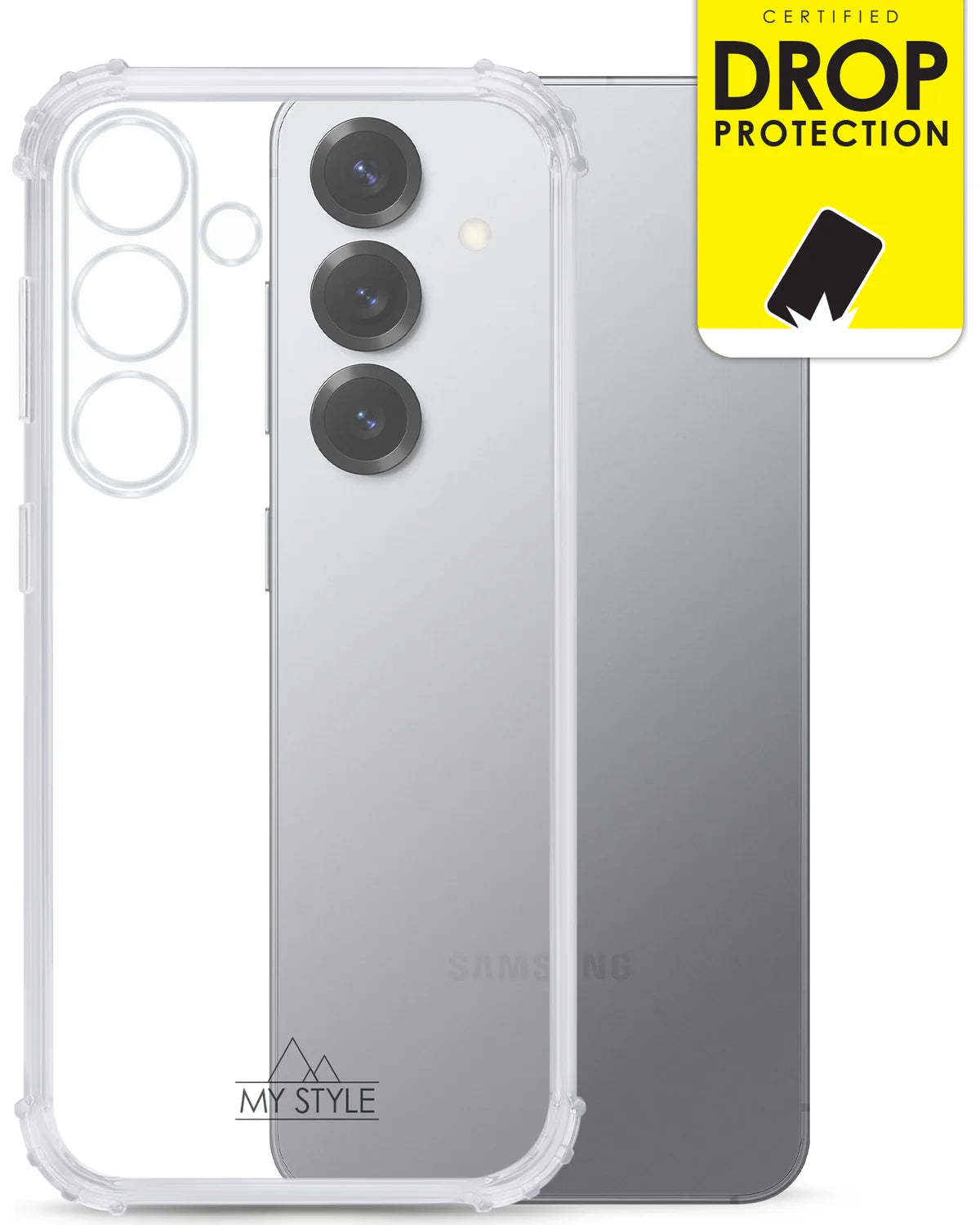 My Style Protective Flex Hoesje – Samsung Galaxy S25 5G – Transparant