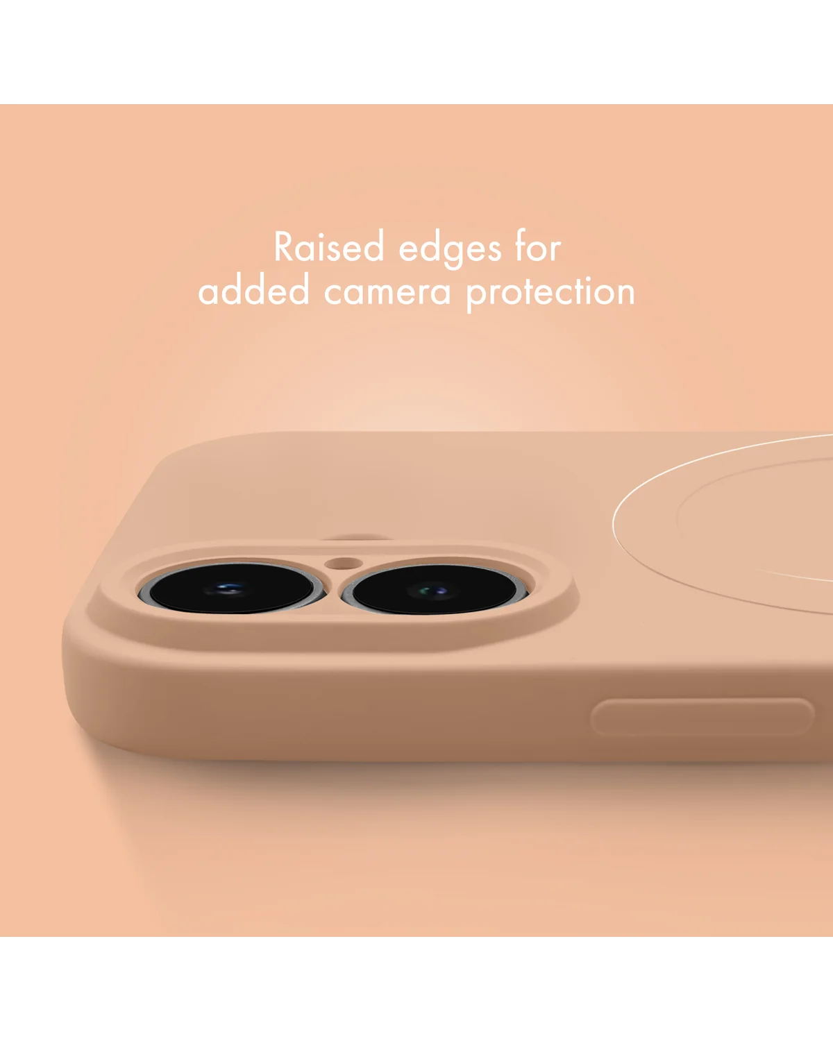 My Style Protective Flex Magsafe Compatibel  Case Telefoonhoesje Apple iPhone 15 Soft Roze