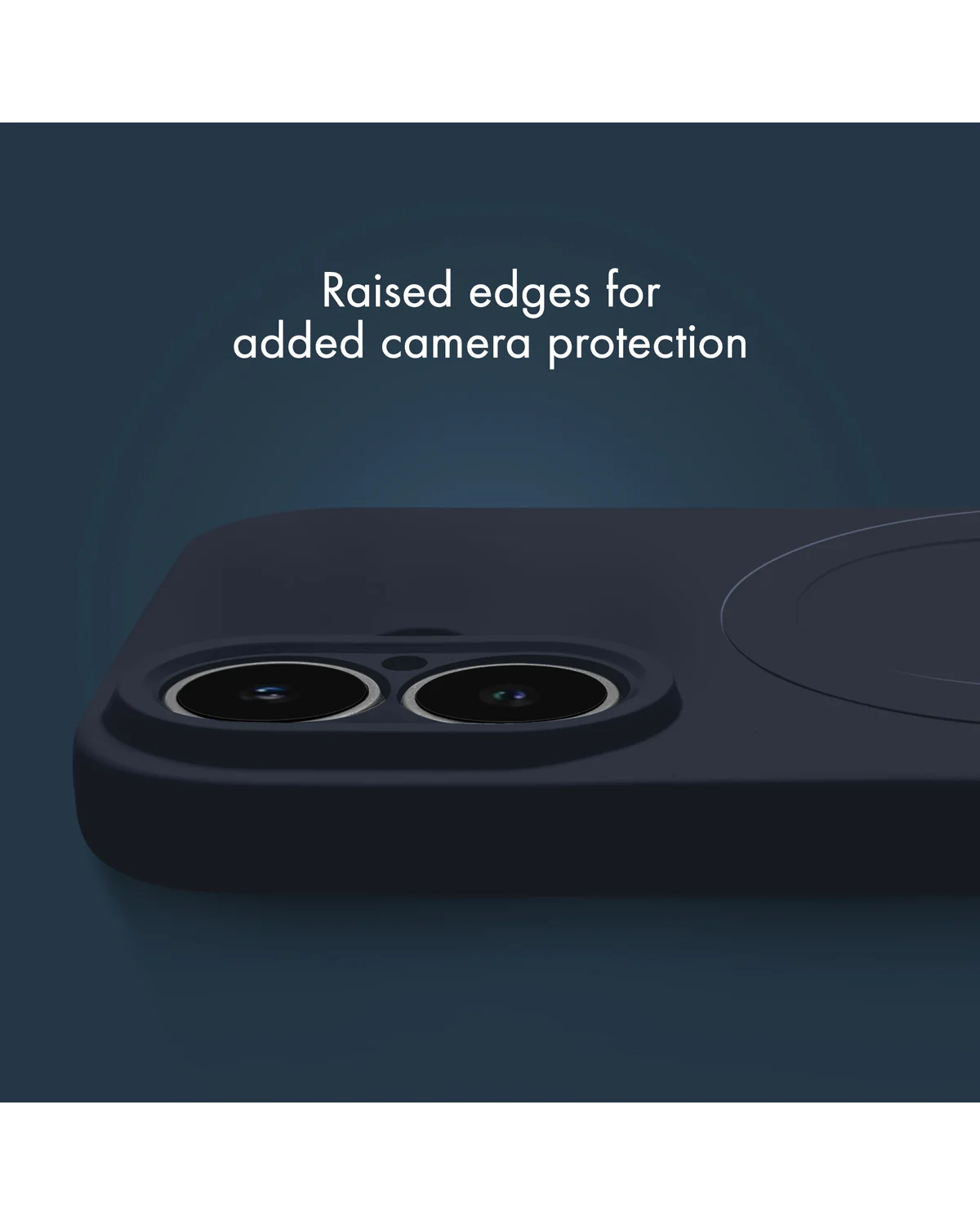 My Style Protective Flex Magsafe Compatibel  Case Telefoonhoesje Apple iPhone 16 Middernachtblauw