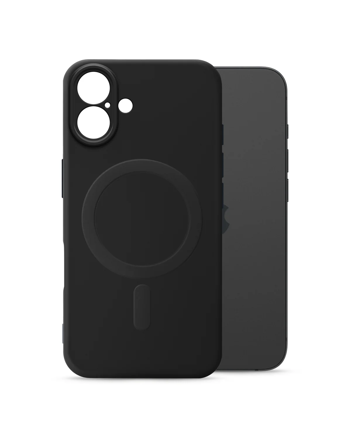 My Style Protective Flex Magsafe Compatibel  Case Telefoonhoesje Apple iPhone 16 Plus Zwart