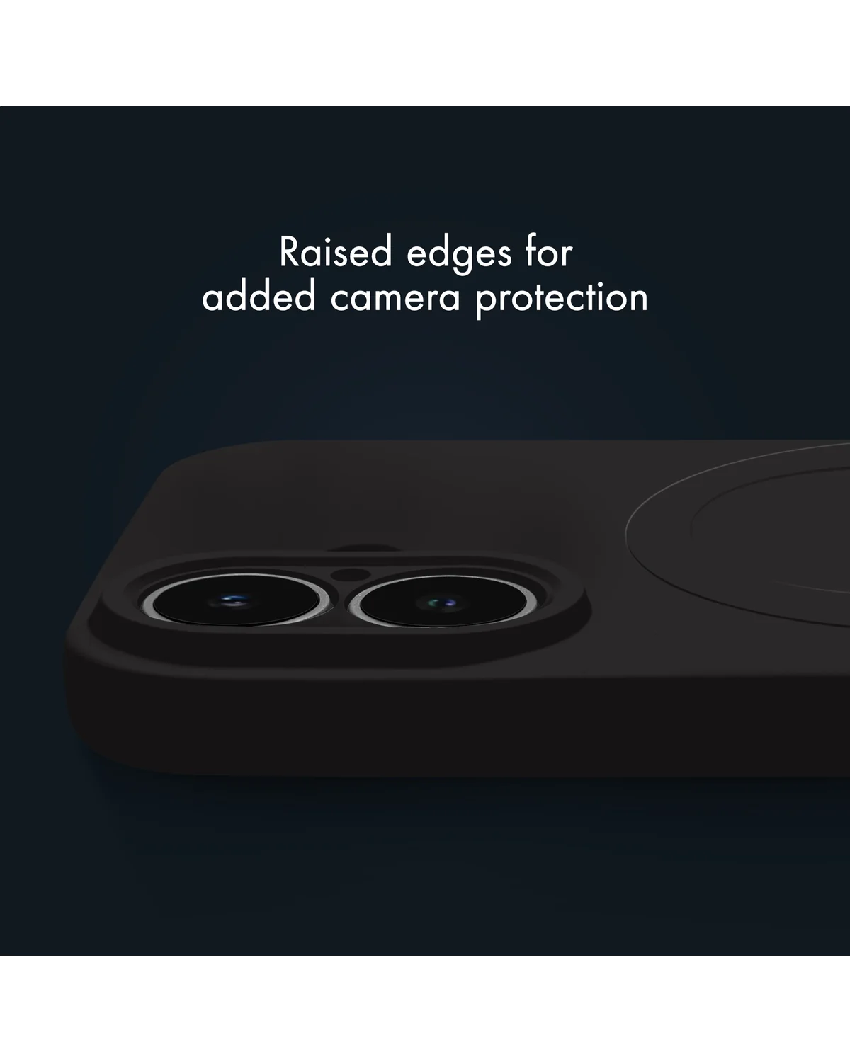 My Style Protective Flex Magsafe Compatibel  Case Telefoonhoesje Apple iPhone 16 Plus Zwart