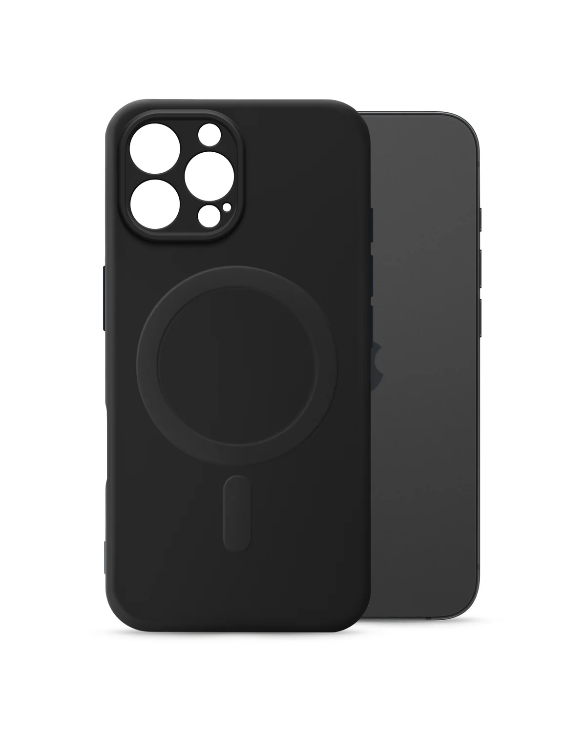 My Style Protective Flex Magsafe Compatibel  Case Telefoonhoesje Apple iPhone 16 Pro Max Zwart