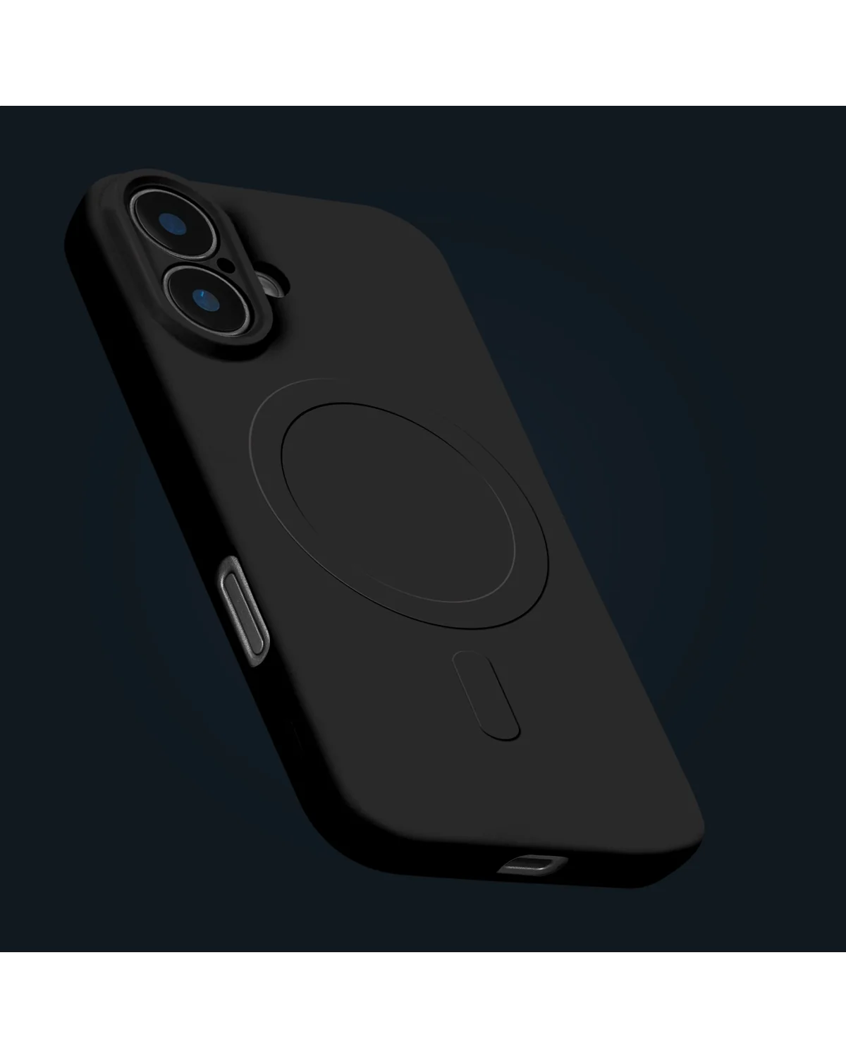 My Style Protective Flex Magsafe Compatibel  Case Telefoonhoesje Apple iPhone 16 Pro Max Zwart