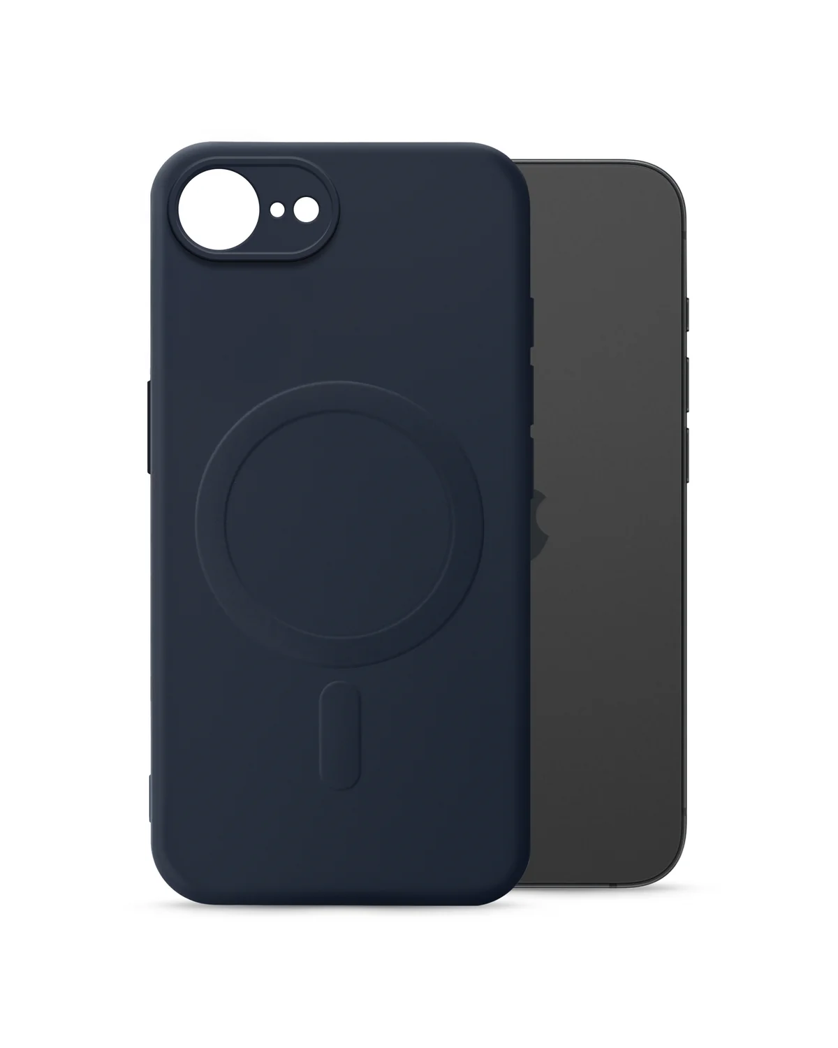 My Style Protective Flex Magsafe Compatibel  Case Telefoonhoesje Apple iPhone 16e Middernachtblauw
