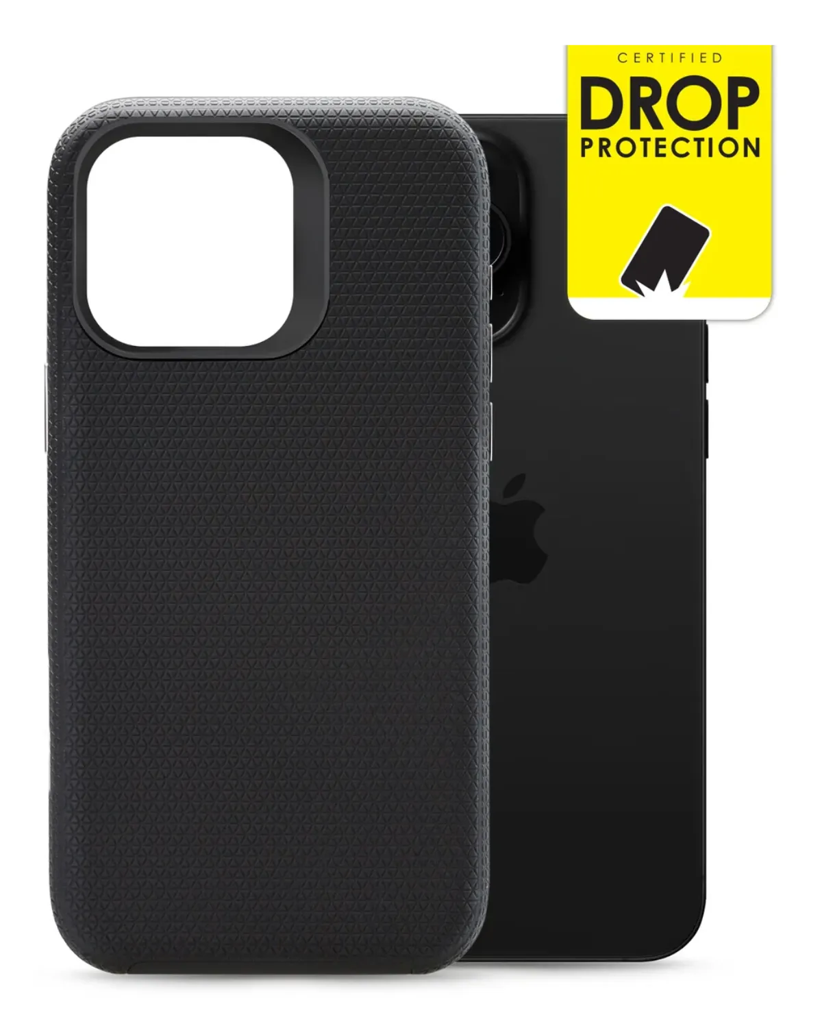 My Style Tough Case Telefoonhoesje Apple iPhone 16 Pro Zwart