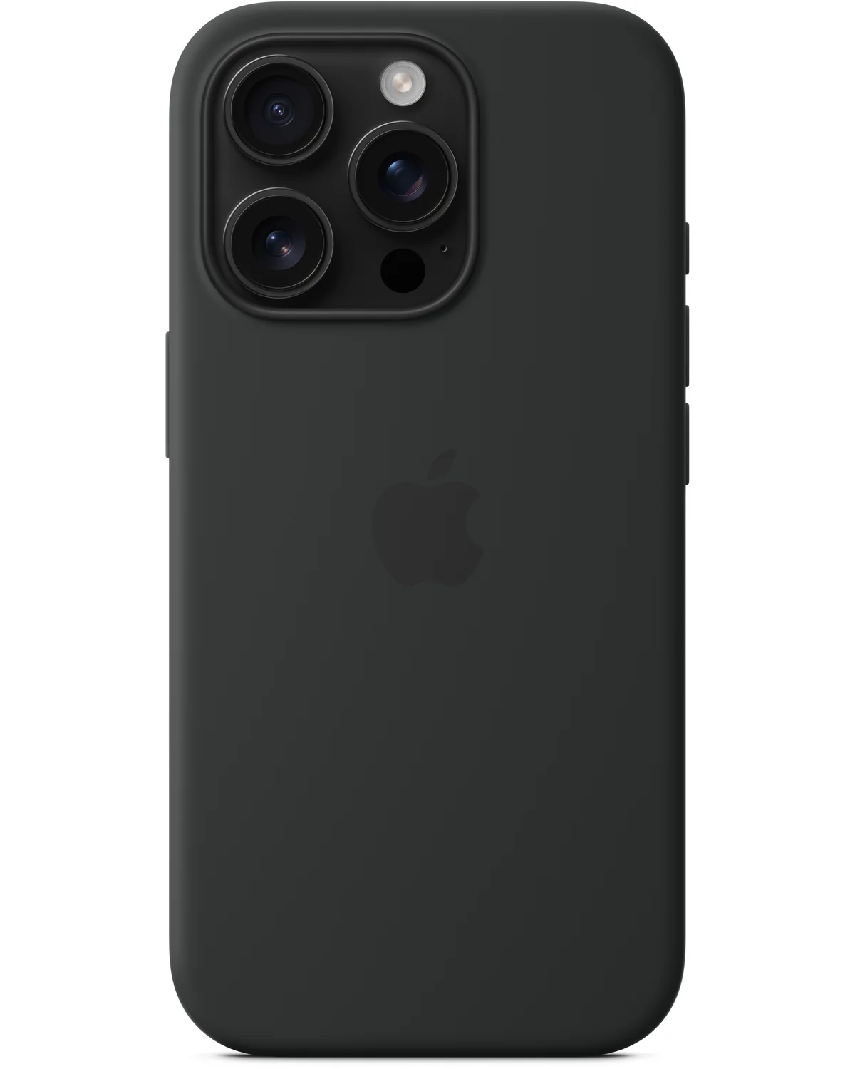 MYYJ3ZM/A Apple Siliconen Case Telefoonhoesje MagSafe iPhone 16 Pro Zwart