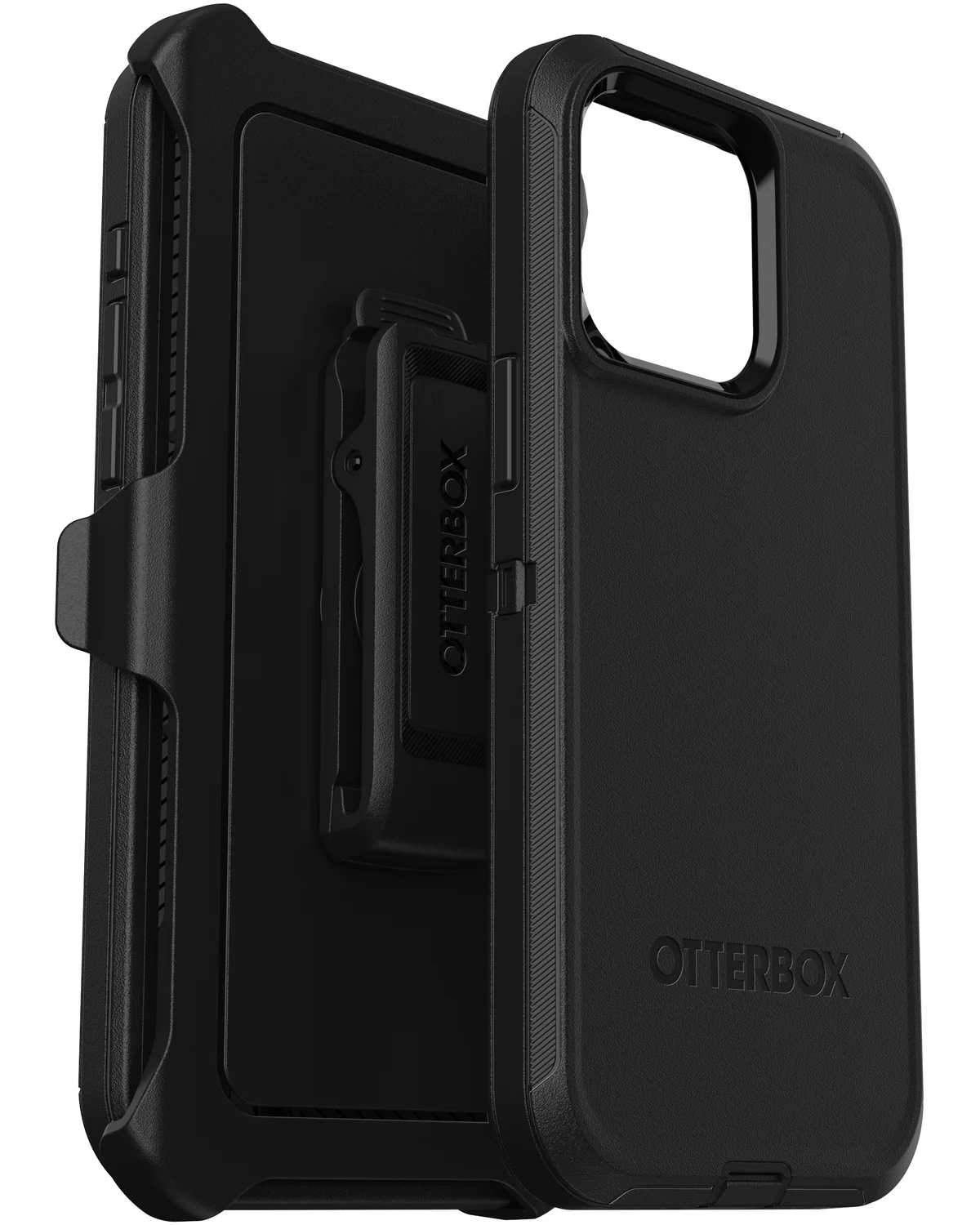 OtterBox Defender Series Screenless Edition Telefoonhoesje Apple iPhone 15 Pro Zwart