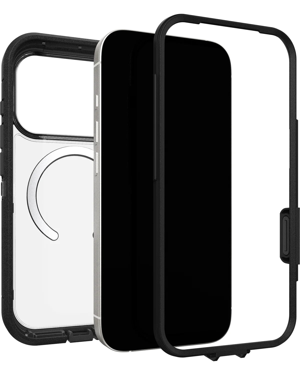 OtterBox Defender Pro XT met MagSafe Hoesje (Case) – Apple iPhone 17 Pro – Transparant/Zwart