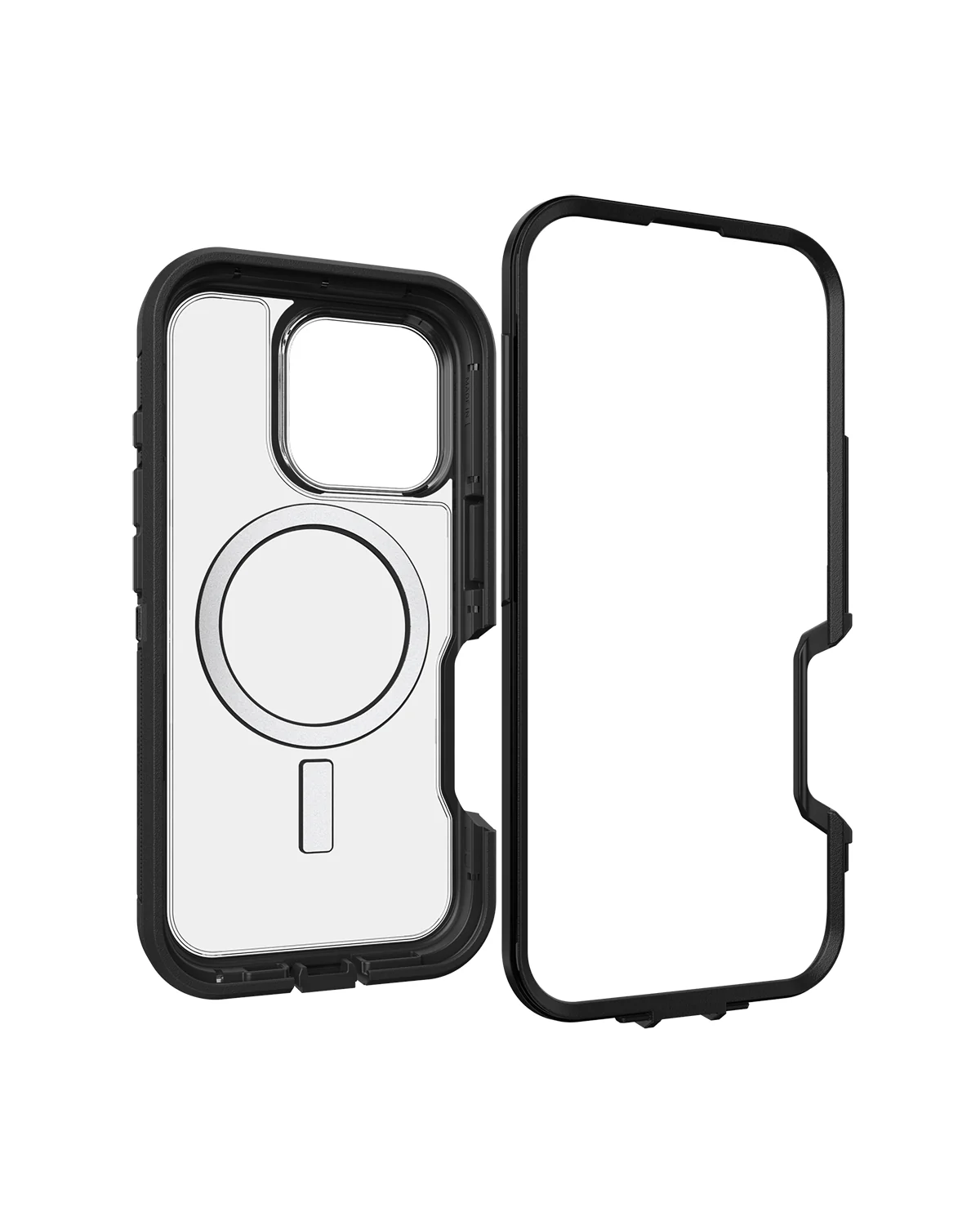 OtterBox Defender Series XT telefoonhoesje with MagSafe Apple iPhone 16 Pro Transparant-Zwart