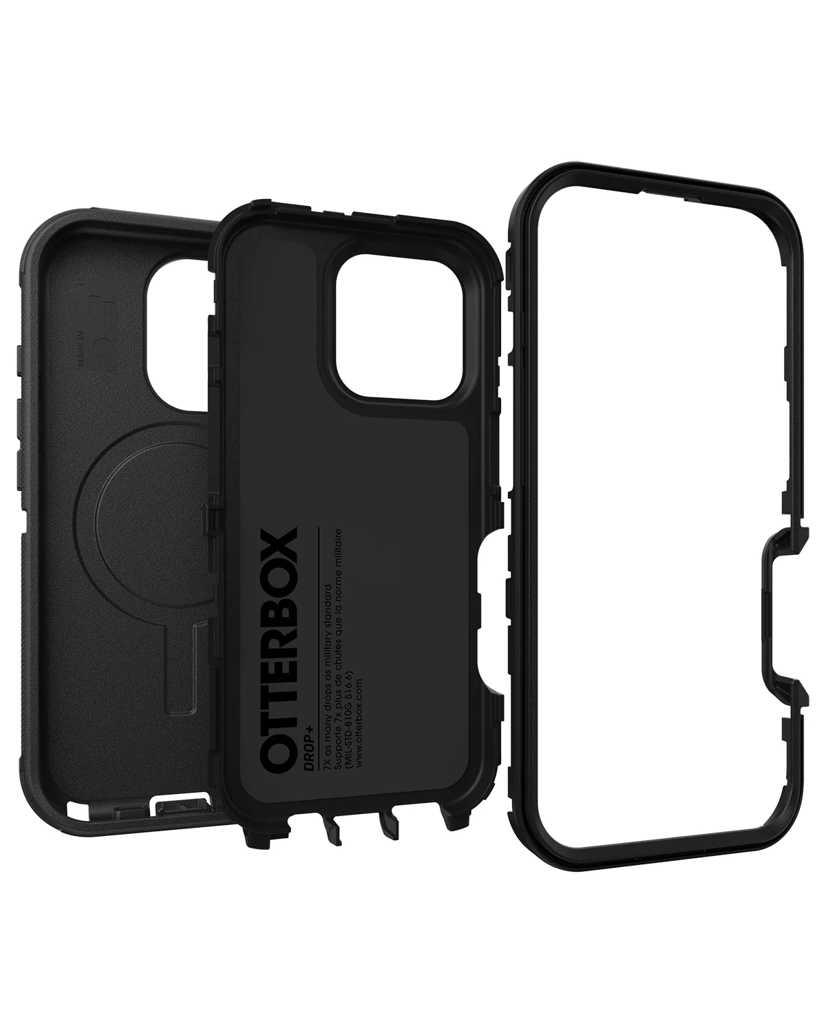 OtterBox Defender Series XT telefoonhoesje with MagSafe Apple iPhone 16 Pro Zwart