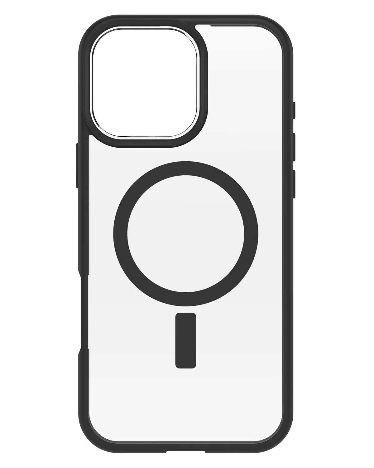 OtterBox React MagSafe Series Telefoonhoesje Apple iPhone 16 Pro Max Transparant-Zwart