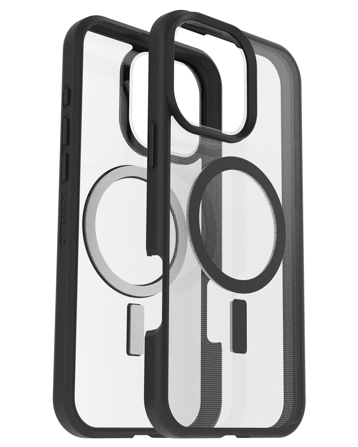 OtterBox React MagSafe Series Telefoonhoesje Apple iPhone 16 Pro Max Transparant-Zwart