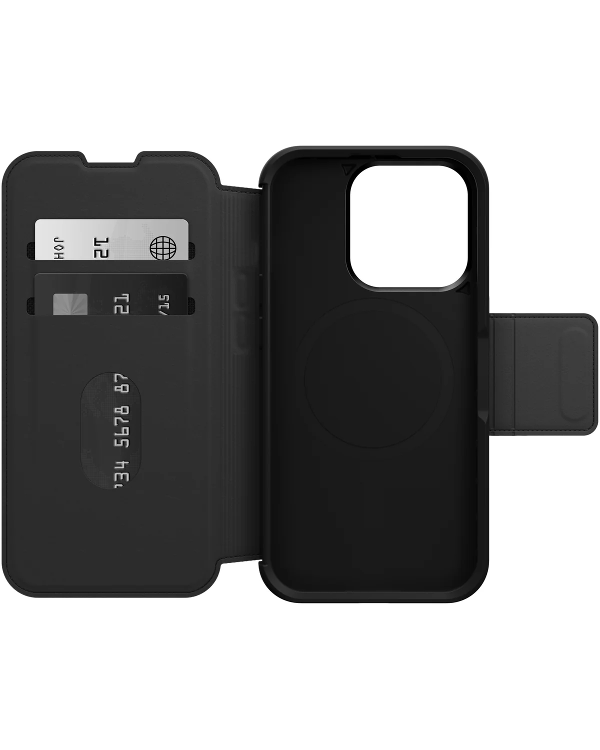 OtterBox Strada MagSafe Telefoonhoesje Apple iPhone 15 Pro Shaduw Zwart