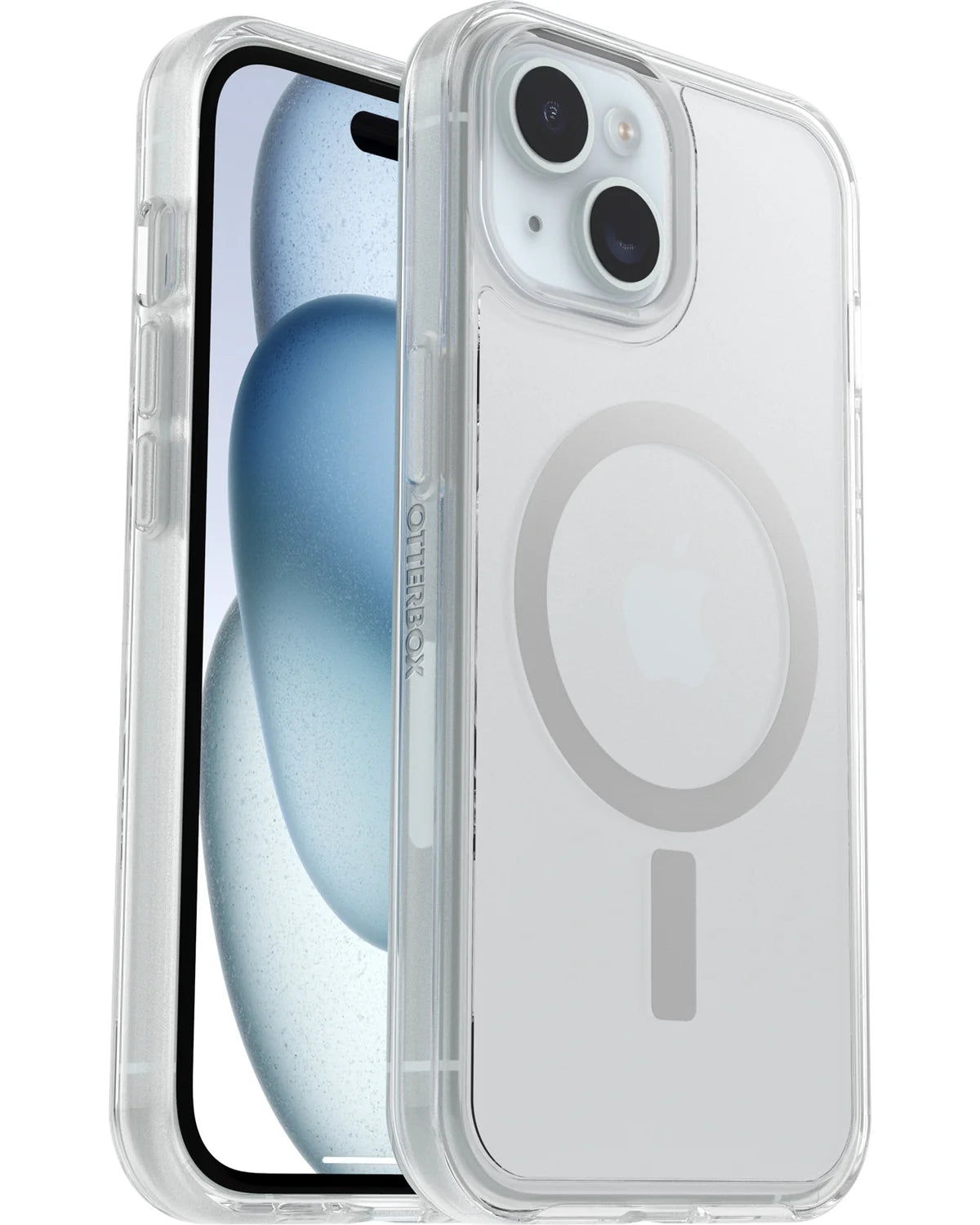 OtterBox SymmetryPlus Clear Case Hoesje – Apple iPhone 15 / 16E – Transparant