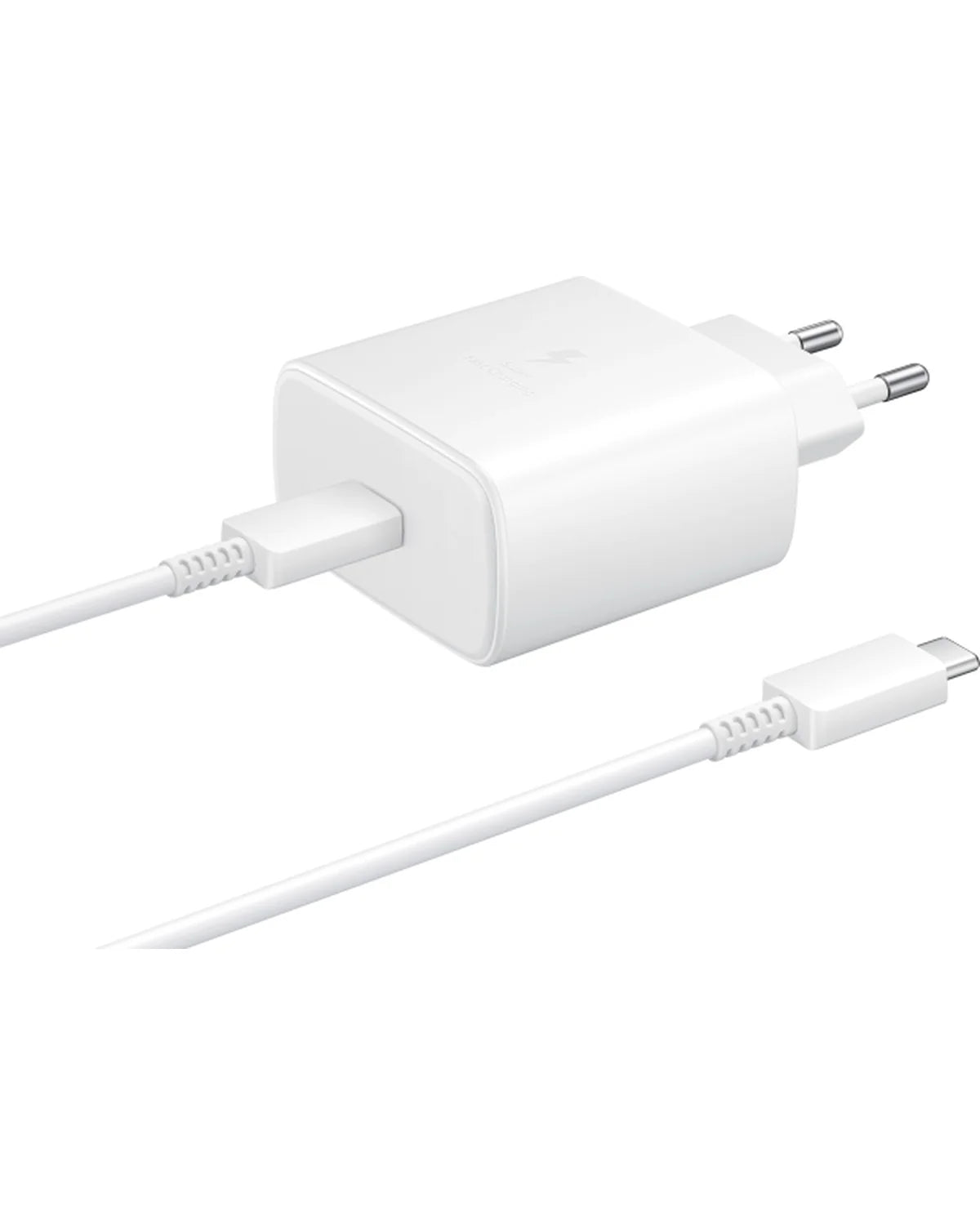 Samsung EP-TA845XWEGWW Super Fast Wall Charger 45W met USB-C Kabel – Wit