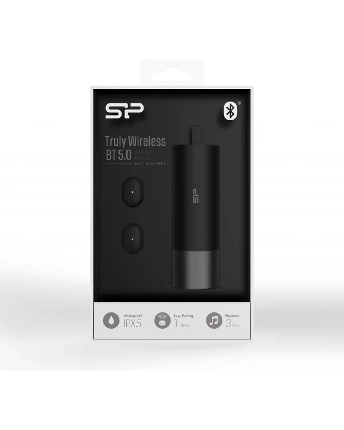 Silicon Power BP81 TWS Bluetooth Draadloze Oordopjes – Zwart