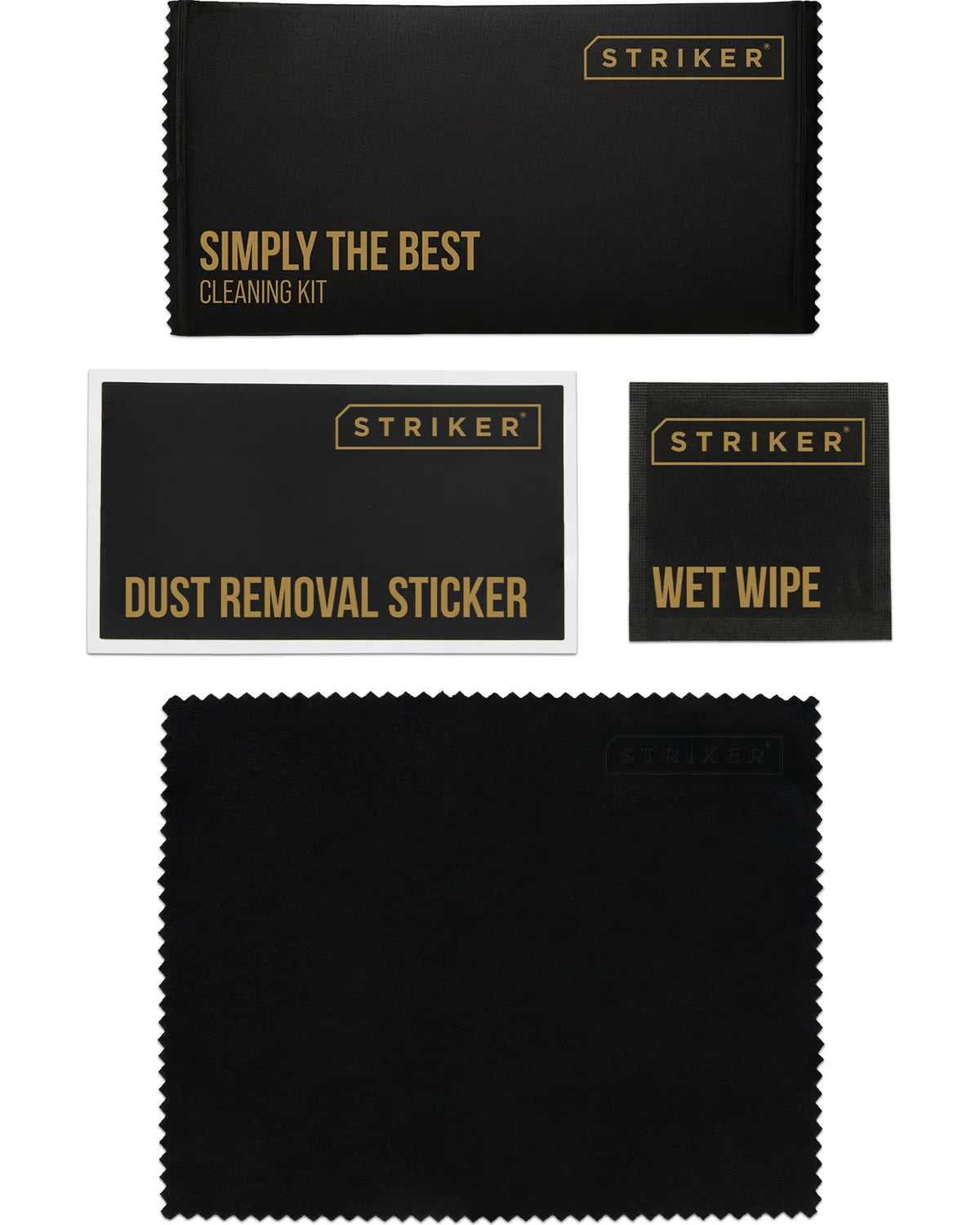 Striker D3O Xtreme Impact Glass Screenprotector – Zwart Frame – Samsung Galaxy S25 Fe