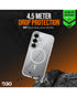 Striker X-Core D3O Xtreme Impact Mag Hoesje – Samsung Galaxy S25 5G – Transparant
