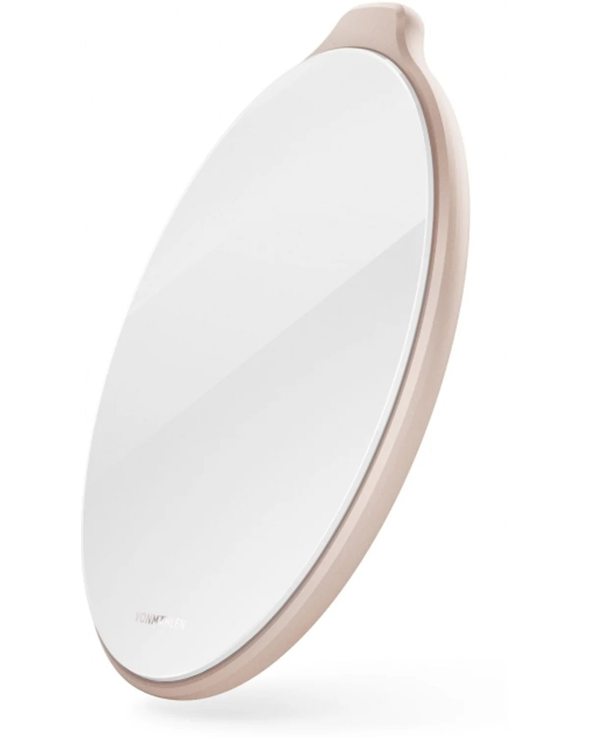 Vonmählen Aura Wireless Charging Pad – 7.5W/10W/15W – Glas – Cool Grey/Rose Gold
